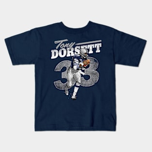 Tony Dorsett Dallas Retro R Kids T-Shirt